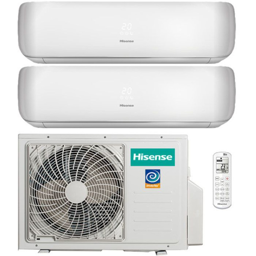 Кондиционер Hisense PREMIUM DESIGN FREE MATCH DC INVERTER на 2 блока