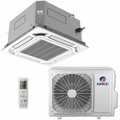 Кассетный кондиционер Gree U-Match II GUD50W1/NhB-S/GUD50T1/B-S